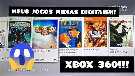 meus jogos xbox,lista de jogos comprados xbox